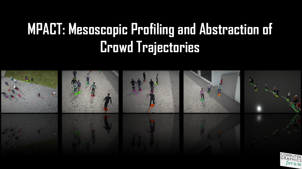 MPACT: Mesoscopic Profiling and Abstraction of Crowd Trajectories